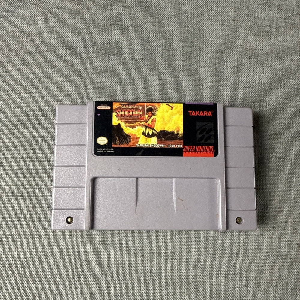 Samurai Shodown (Super Nintendo SNES, 1994)‎